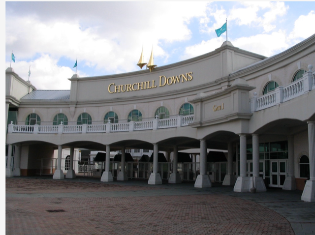 Churchill Downs, home of the Kentucky Derby.